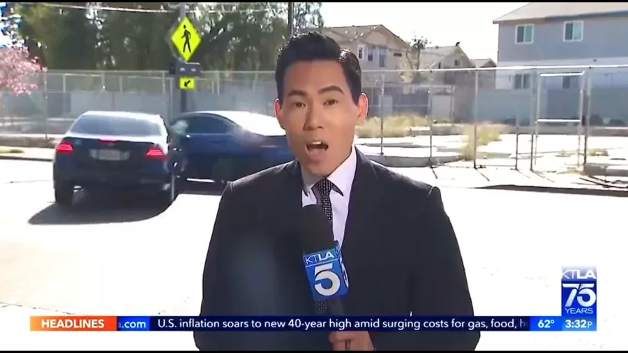 bizarro reporter registra tragica batida durante cobertura de acidente
