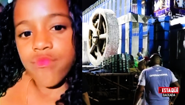 Crianca de 11 anos morre apos ser atropelada por carro alegorico em desfile