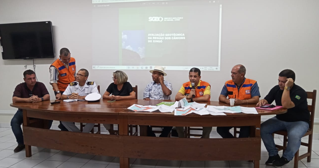 Defesa Civil apresenta mapeamento de areas de risco nos Canions de Xingo