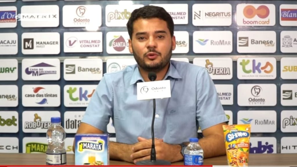 Hyago Franca deixa o cargo de presidente do Confianca veja pronunciamento