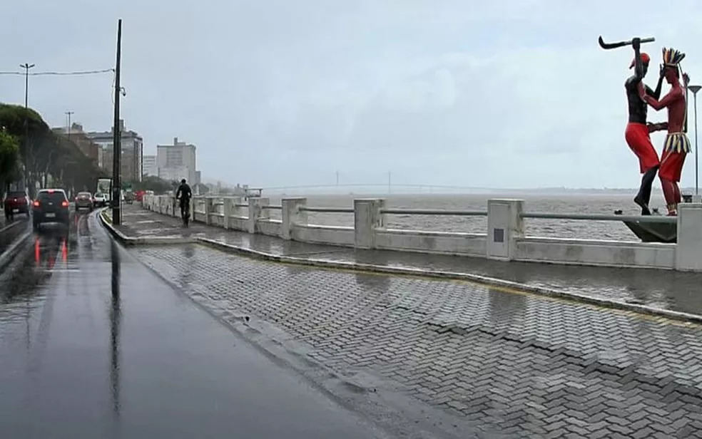Novo alerta de chuva e emitido para as proximas 24h em Aracaju