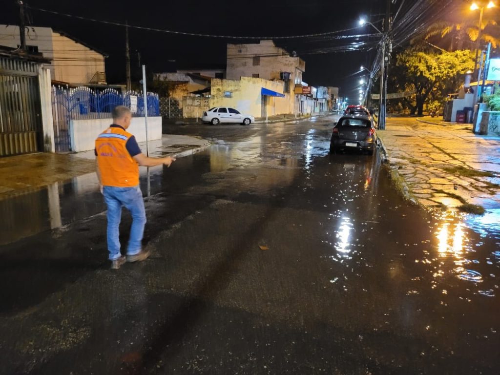 Aracaju registra seis ocorrencias apos fortes chuvas