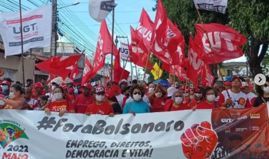 Dia do Trabalhador e marcado com manifestacao contra Bolsonaro em Aracaju