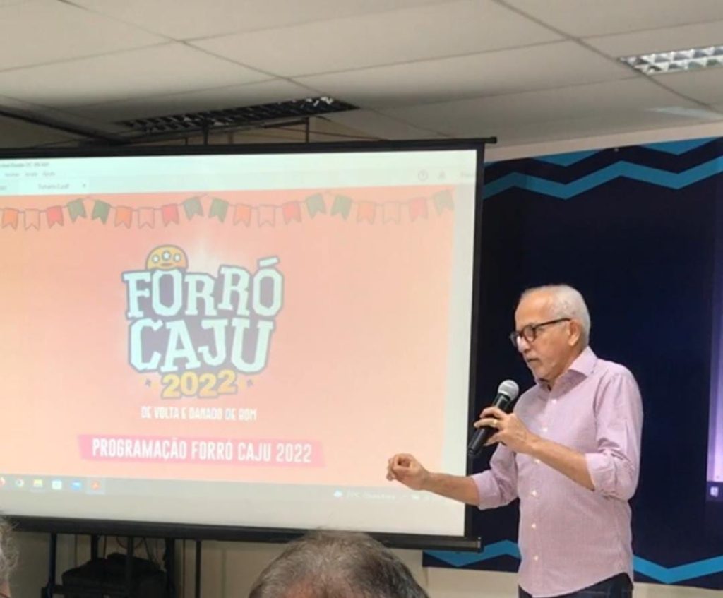 Edvaldo Nogueira anuncia retorno e programacao do Forro Caju 2022