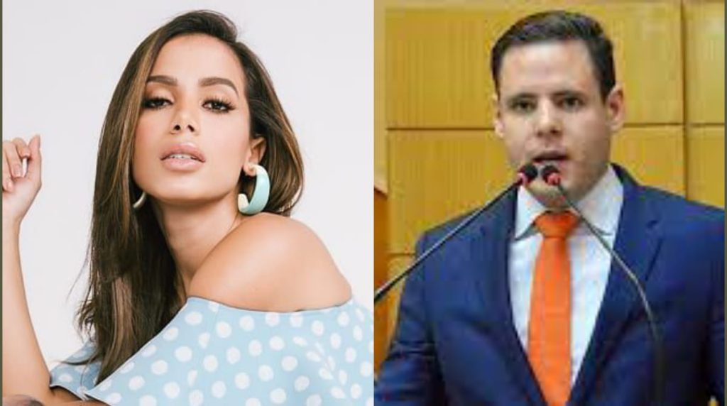 Mocao de repudio de Rodrigo Valadares contra Anitta e aprovada na Alese