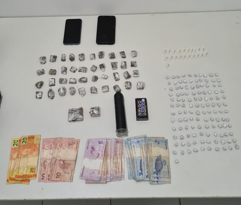 Suspeito de usar adolescentes para vender drogas e preso em flagrante em Campo do Brito