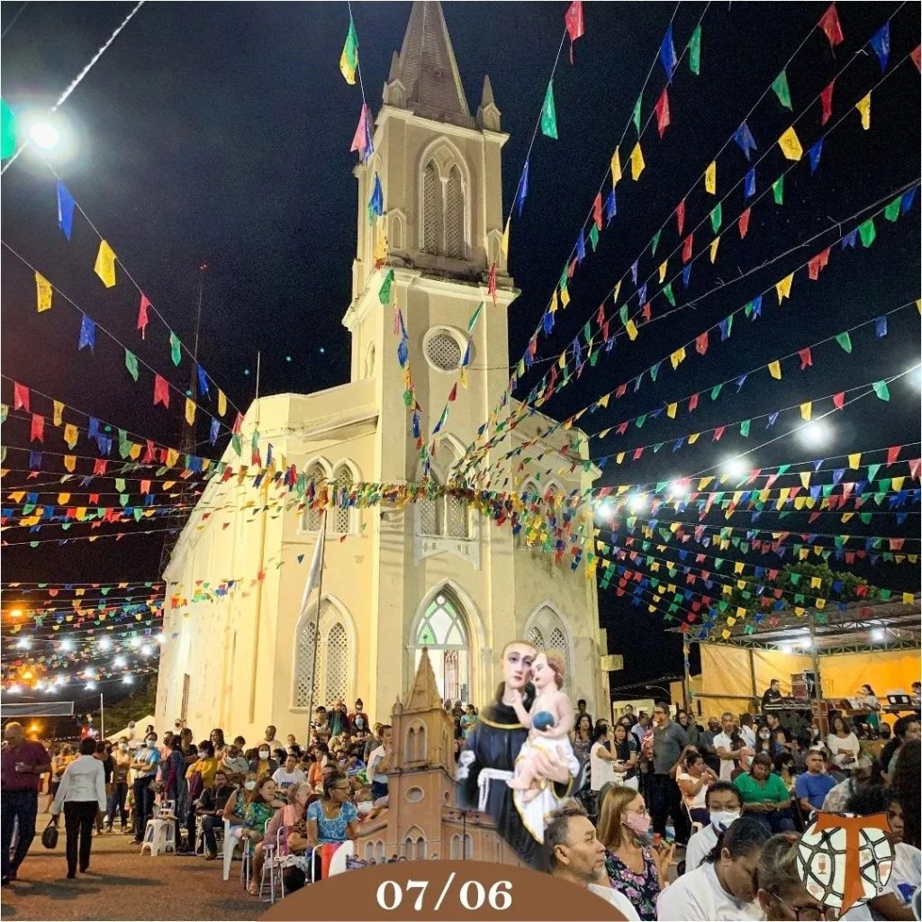 Paroquia do Santo Antonio encerra tradicional festa com missas e procissao nesta segunda 13