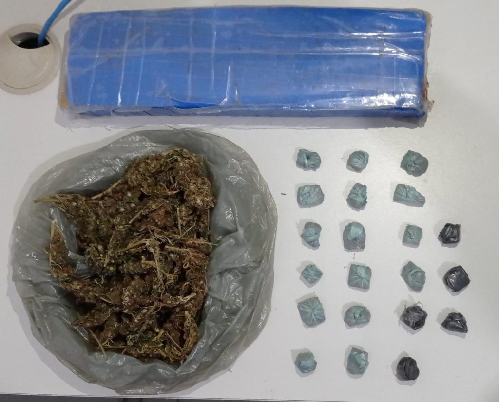 Suspeito de trafico de drogas e preso em flagrante em Lagarto