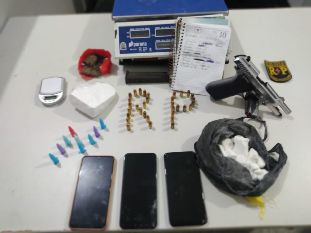 Suspeito de tres homicidios e preso em flagrante no bairro Soledade