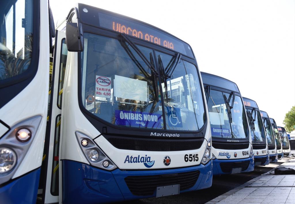 Transporte publico de Aracaju recebe 10 novos onibus