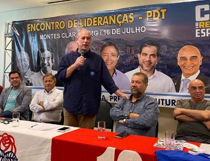 Ciro Gomes oficializa candidatura a presidencia da Republica nesta quarta 20