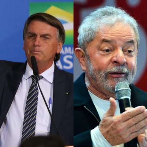 Lula e Bolsonaro
