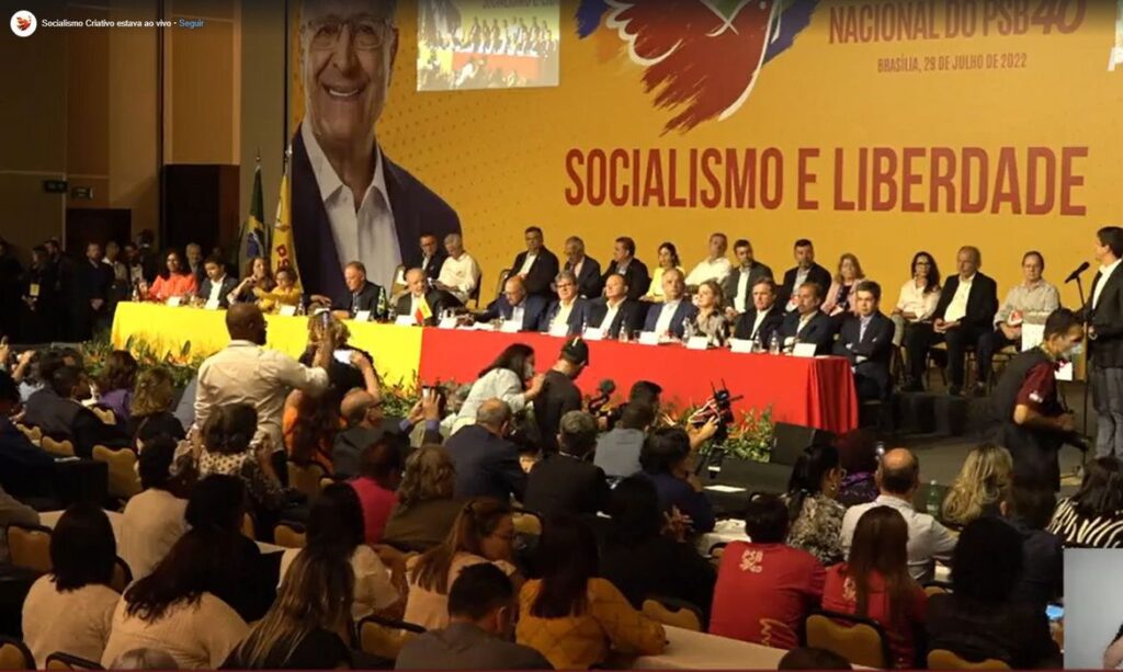 PSB oficializa Geraldo Alckmin como vice na chapa de Lula