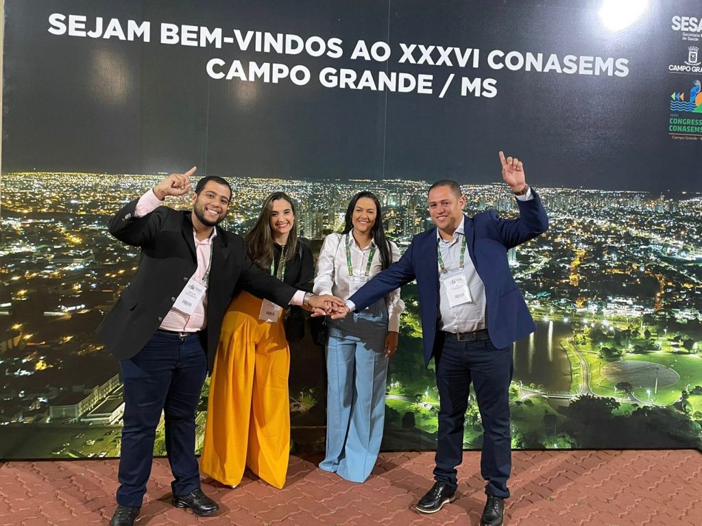 SMS de Siriri participa de Congresso Nacional da Saude no Mato Grosso do Sul