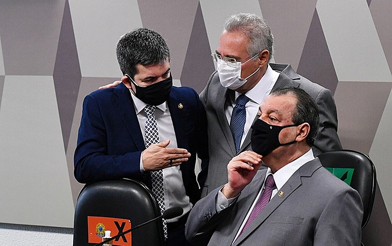 Senadores da CPI da Covid enviam peticao ao STF para investigar suposta prevaricacao da PGR
