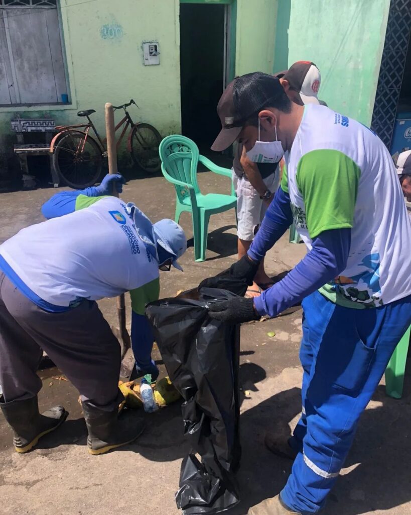 Acao de Saude Ambiental e realizada em Graccho Cardoso