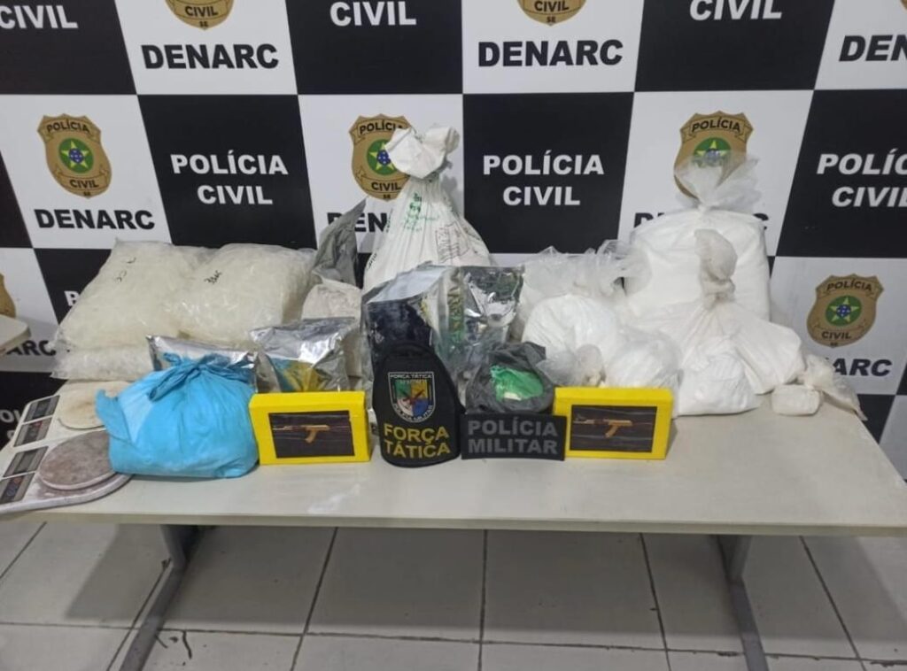Homem e preso em flagrante com quase 40kg de maconha em Aracaju