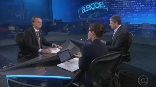 Internautas convocam globociata e panelaco para entrevista de Bolsonaro na Globo