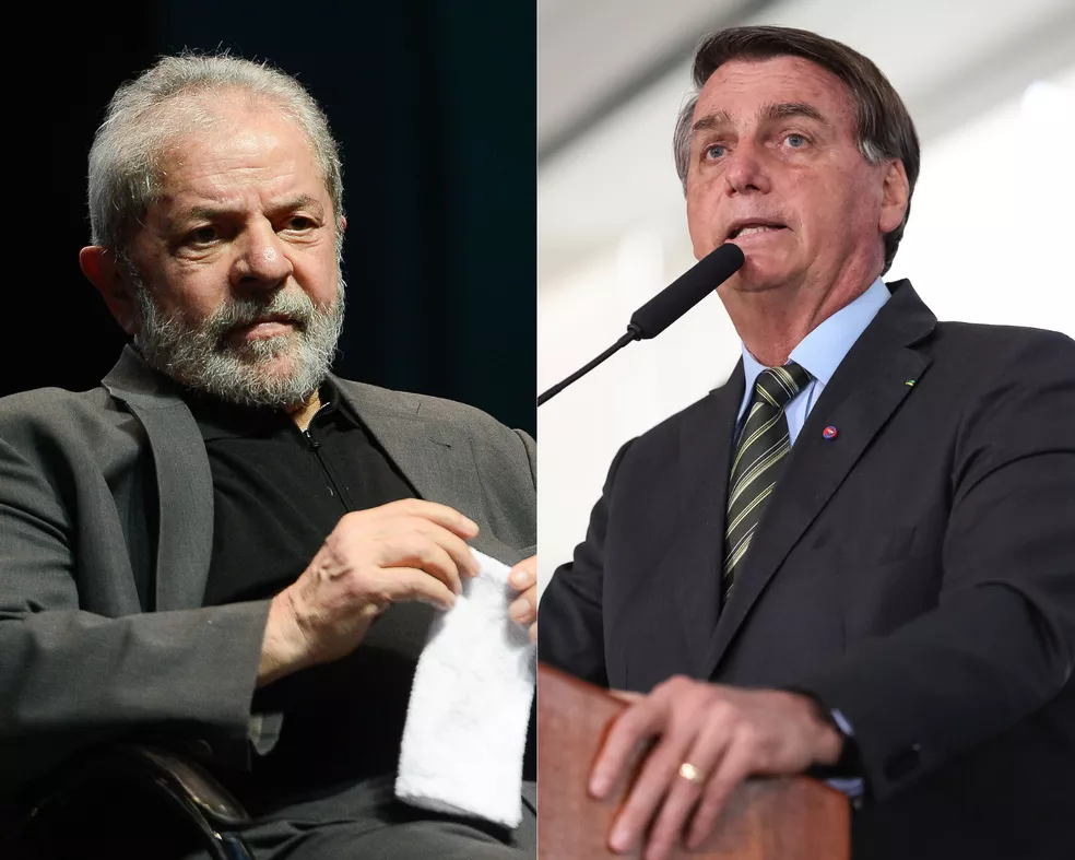 Lula segue atras de Bolsonaro na intencoes de voto em nove estados