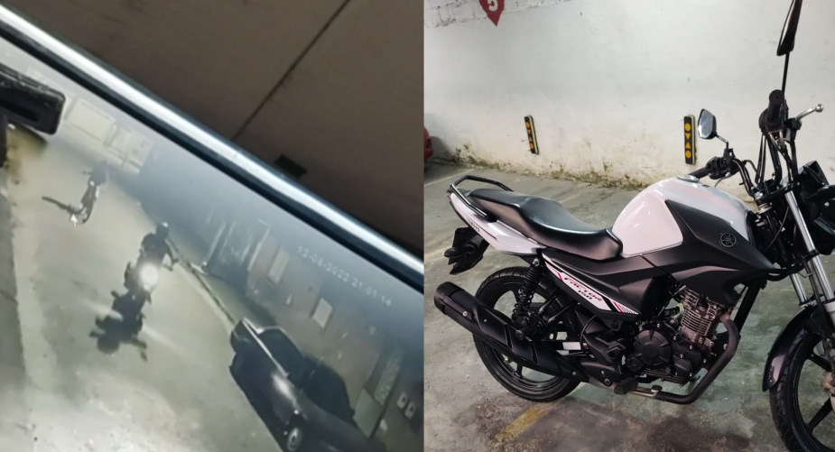 Motoboy tem moto roubada e e ameacado de morte no Bugio se reagir eu papoco