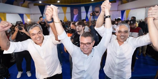 Sergio e Fabio Reis lancam pre candidaturas durante ato em Lagarto