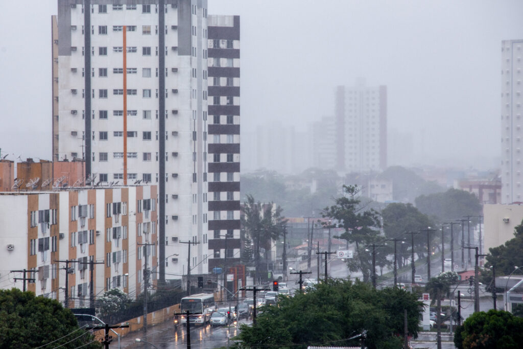 Sergipe deve registrar chuvas e temperaturas minimas de 17°C no fim de semana