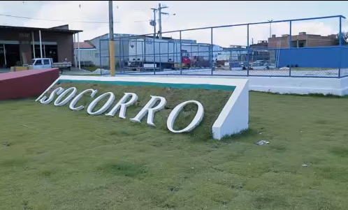 Socorro Construcao de praca e passeio no loteamento Sao Braz estao em etapa final