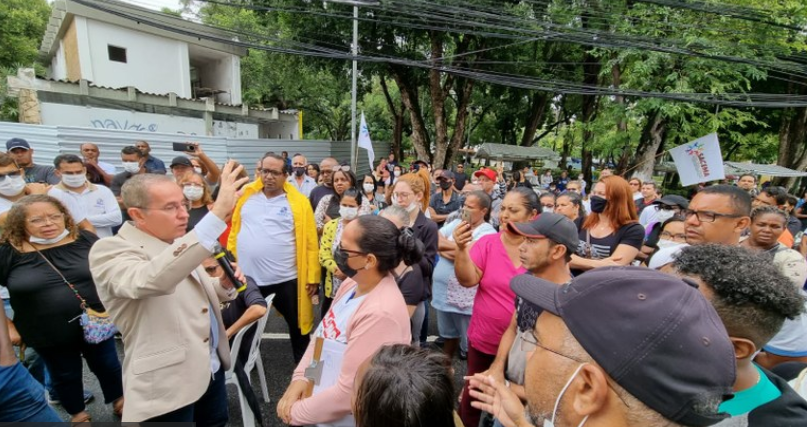 Vereadores se reunem com representantes do Sindicato dos Agentes de Saude para discutir piso salarial