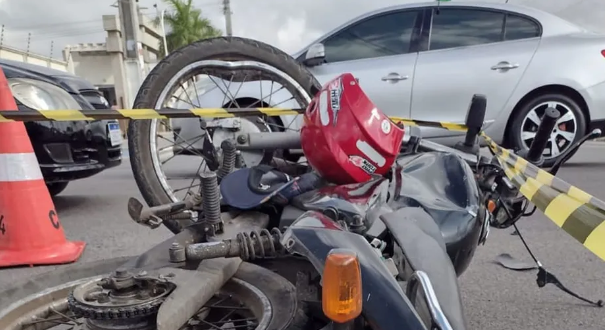 Aracaju registra a 28a vitima no transito apos motociclista morrer em colisao