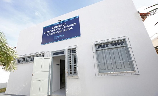 Aracaju suspende atendimentos nos feriados e fins de semana do Centro de Atendimento a Sindrome Gripal