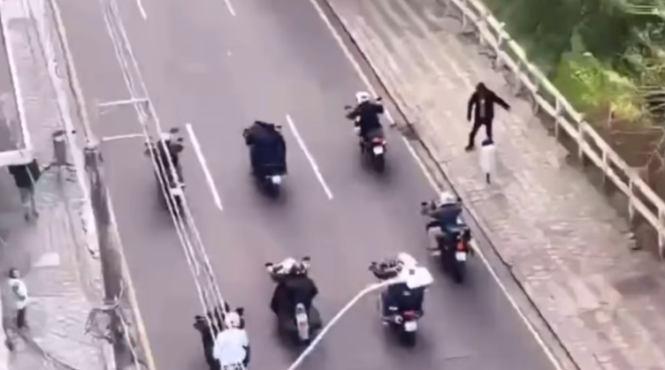 Bolsonaro em motociata