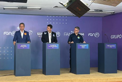 Candidatos ao governo de Sergipe criticam ausencia de Fabio Mitidieri em debate