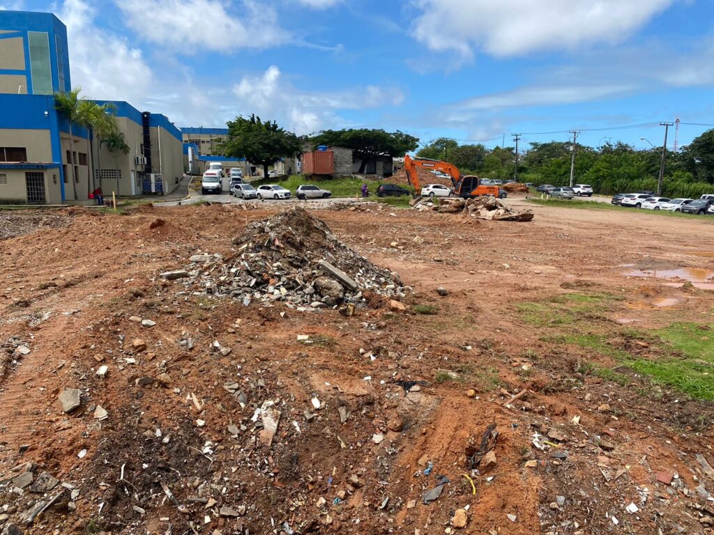 Huse inicia obras de ampliacao e pavimentacao