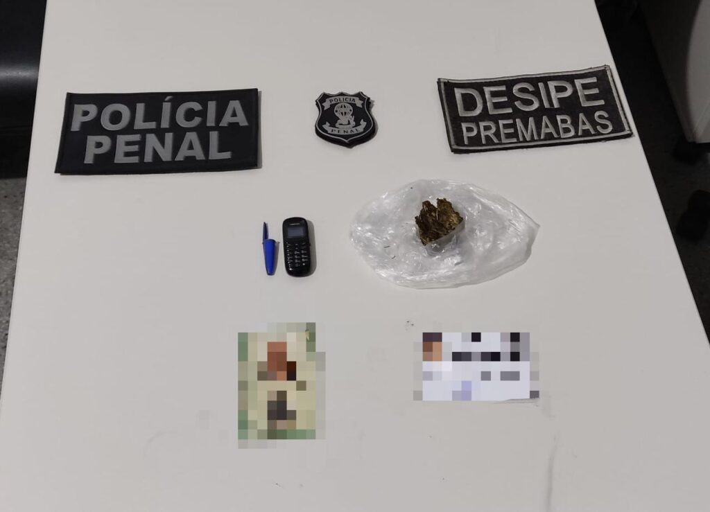Mulher e presa tentando entrar com mini celular e drogas no Presidio de Tobias Barreto