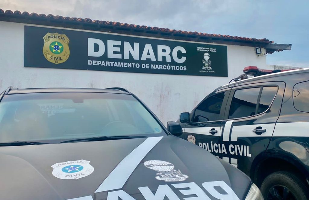 Suspeitos de trafico sao presos em flagrante com cocaina tipo exportacao em Aracaju