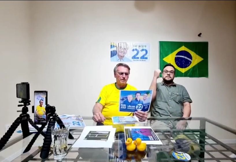 Apos queda de Valmir Bolsonaro pede apoio a Amorim sem entusiasmo veja video