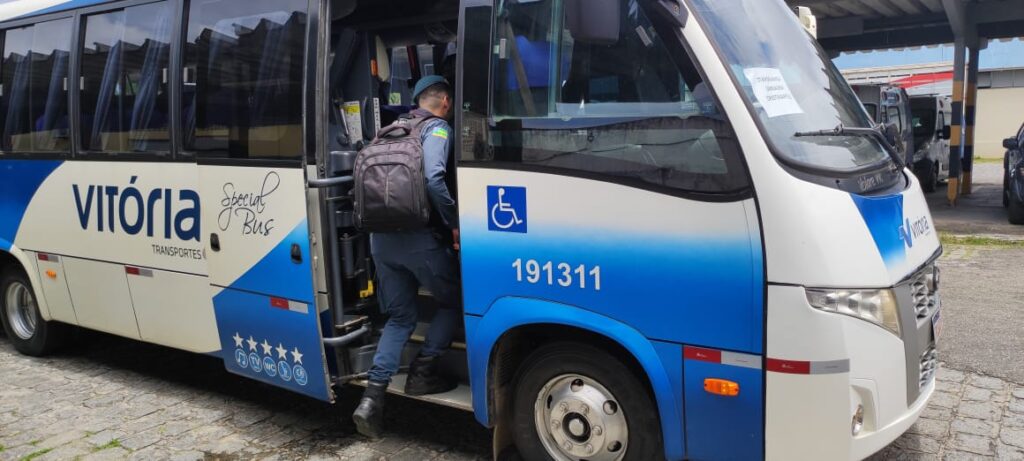 Policia Militar inicia distribuicao da tropa que atuara em Sergipe neste domingo