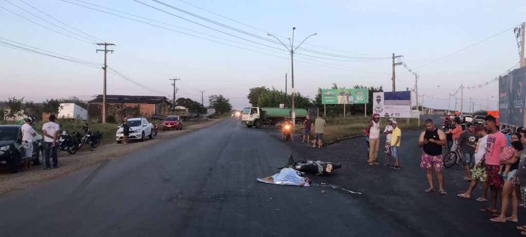 Motociclista morre em acidente na SE 170 motorista do veiculo fugiu