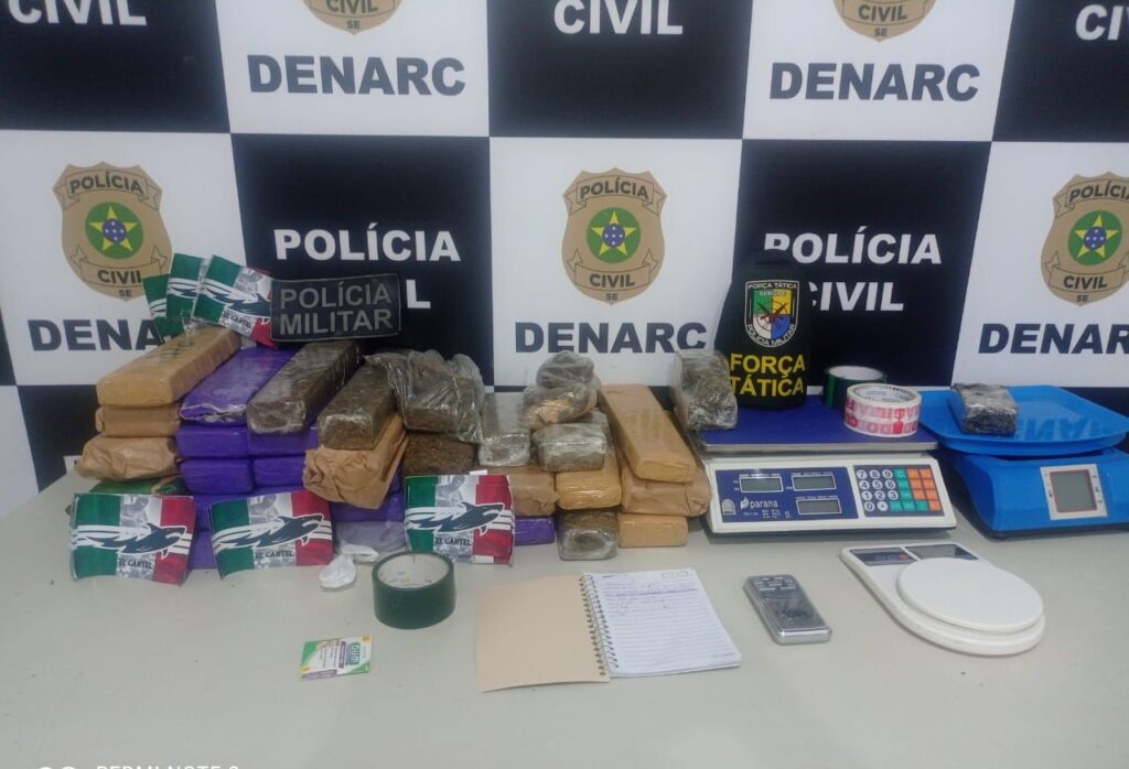 Policia apreende cerca de 30 kg de droga em apartamento em Socorro