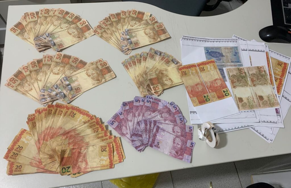 Suspeito de fabricar e vender cedulas falsificadas e preso em Lagarto