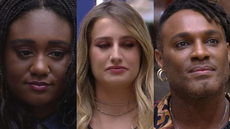 Bruna Griphao Fred Nicacio e Sarah Aline estao no 13o Paredao