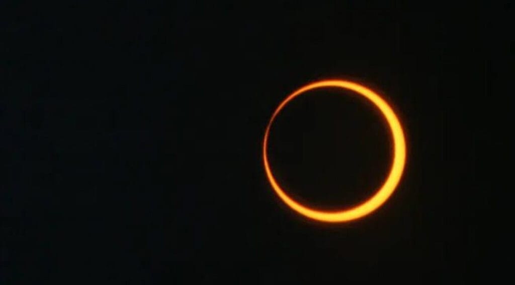 Sergipe esta entre os estados onde sera possivel observar o eclipse solar anelar