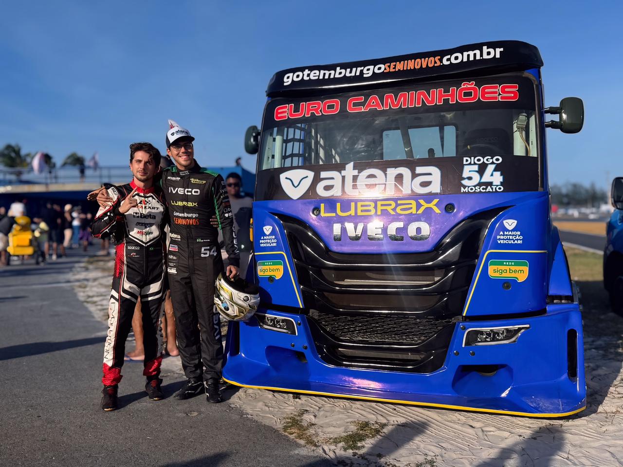 Atena Truck Show reúne público e movimenta a final do Campeonato Sergipano de Kart em Aracaju 1 Atena Truck Show Sergipe