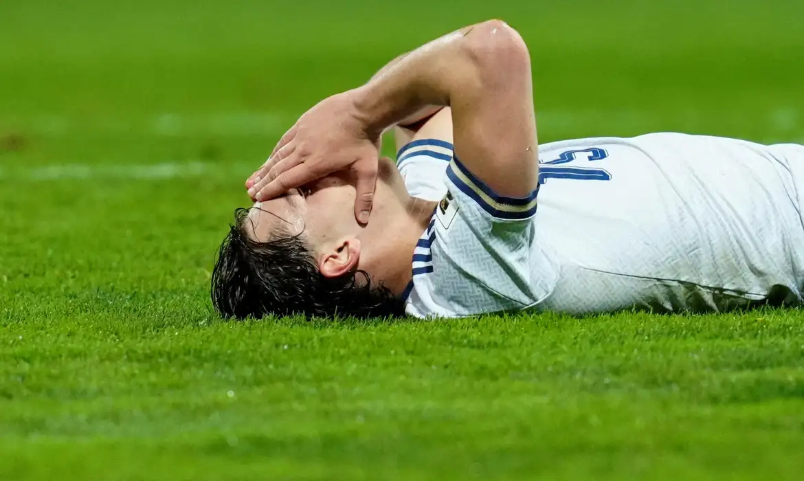 Itália cai nos pênaltis diante da Bósnia e fica fora da Copa de 2026 1 2026 03 31t214823z 1025449937 up1em3v1mztt4 rtrmadp 3 soccer worldcup bih ita