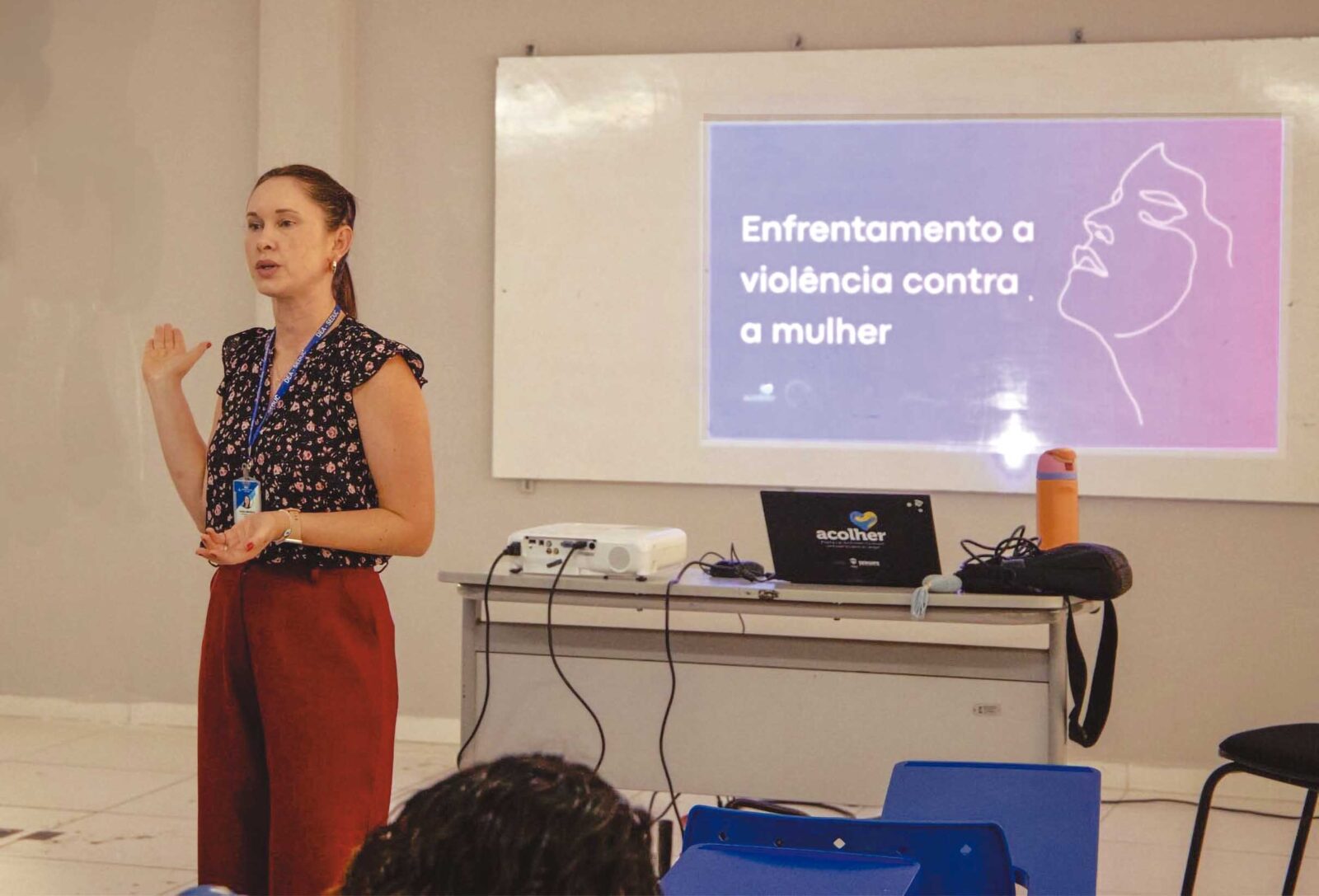 Escolas da rede pública estadual de ensino fortalecem campanhas de combate à violência contra a mulher 1 Escolas da rede publica estadual de ensino fortalecem campanhas de combate a violencia contra a mulher