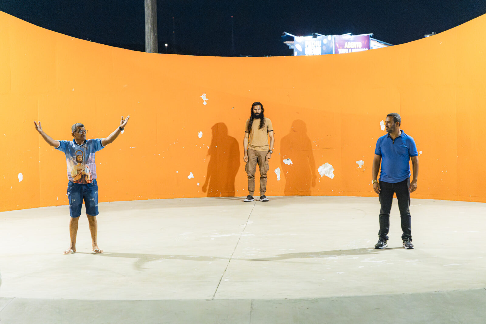 Grupo teatral sergipano intensifica preparativos para a Paixao de Cristo na Vila da Pascoa