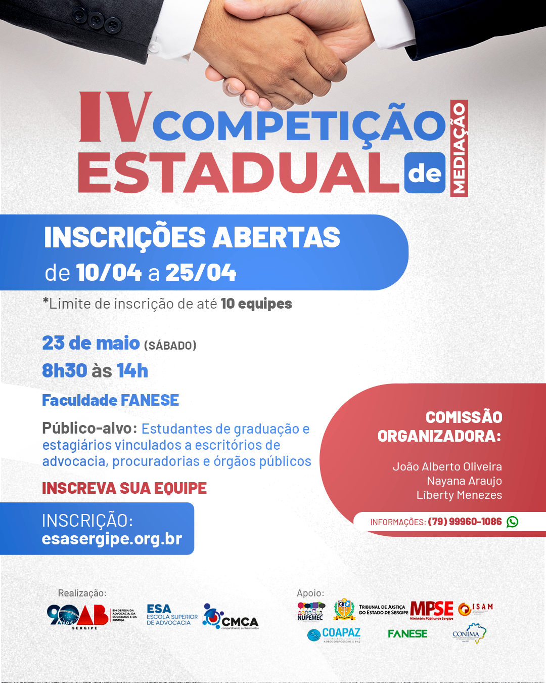 OAB IV COMPETICAO FEED