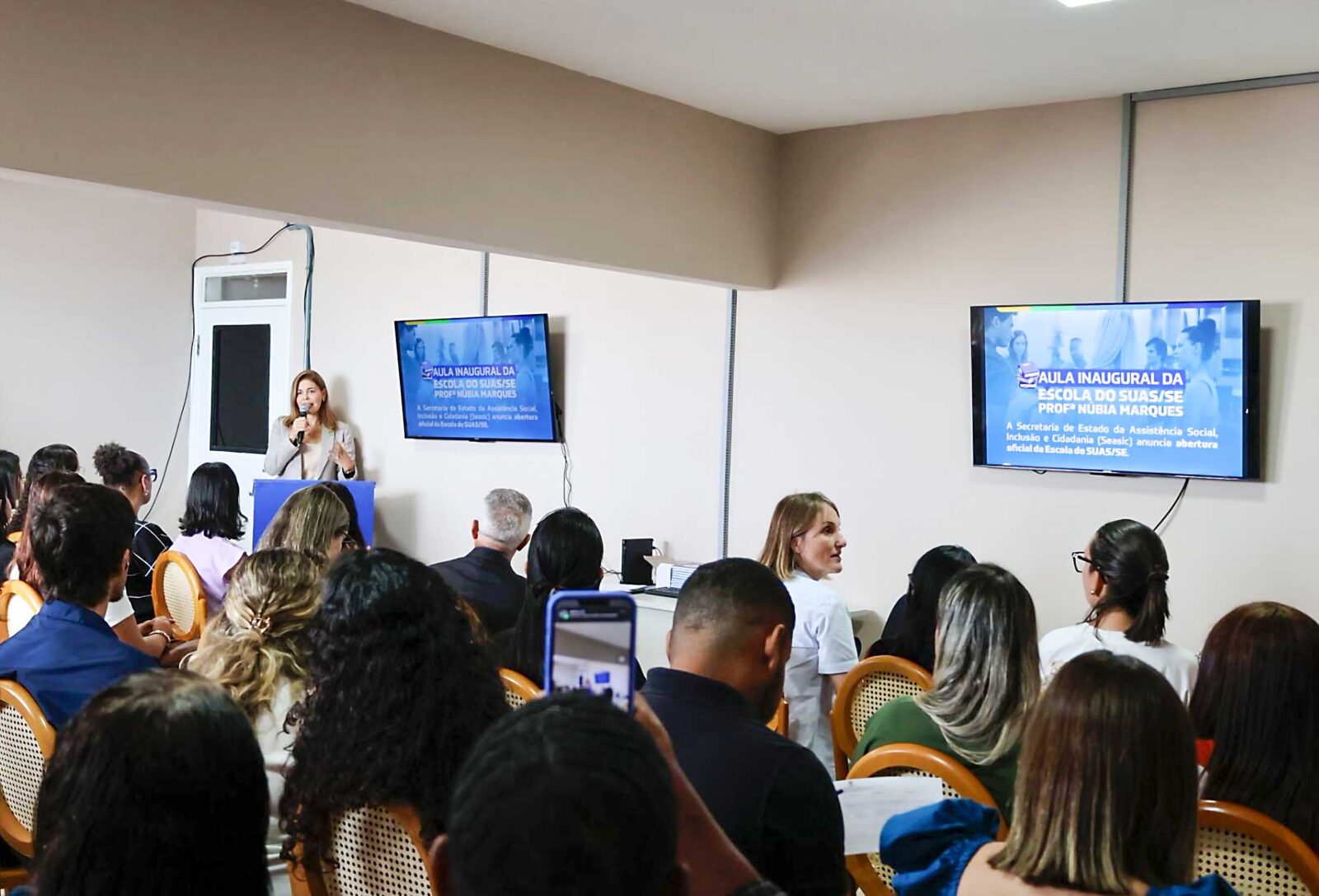 Seasic realiza aula inaugural da Escola do Suas e reforca compromisso com a qualificacao da assistencia social