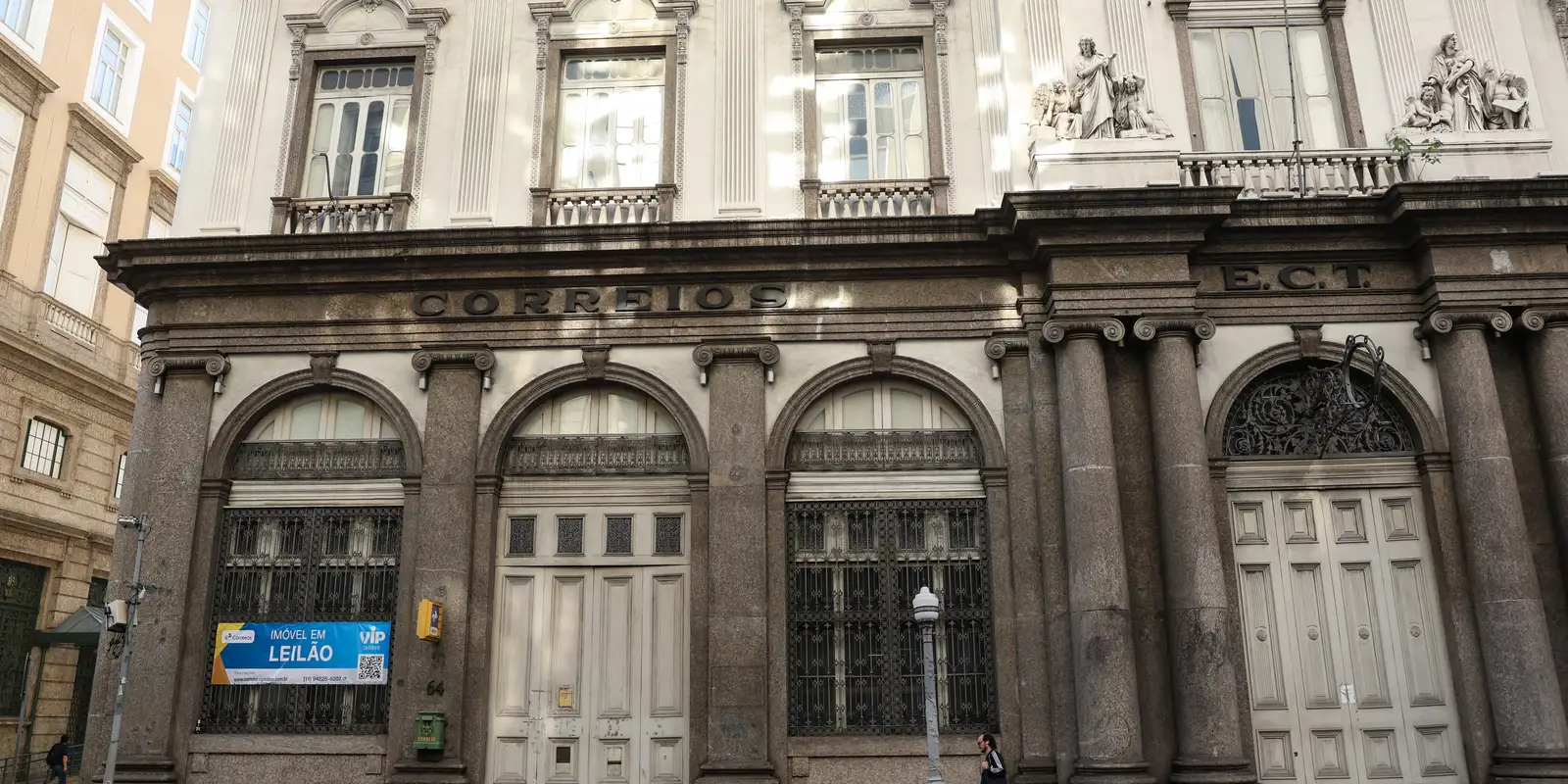 Sede dos Correios no Centro do Rio vai a leilão com lance inicial de R$ 53,6 mi