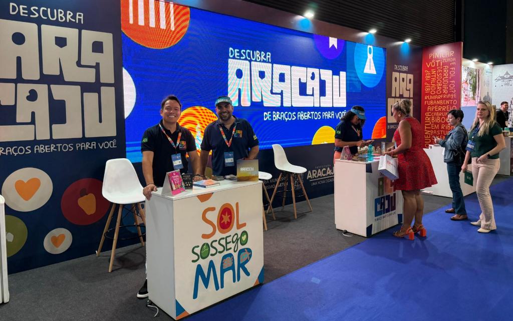 Aracaju estreia estande próprio em feira de turismo de Minas Gerais